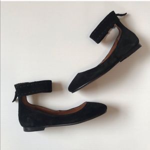 Frye Carson Ankle Strap Flats